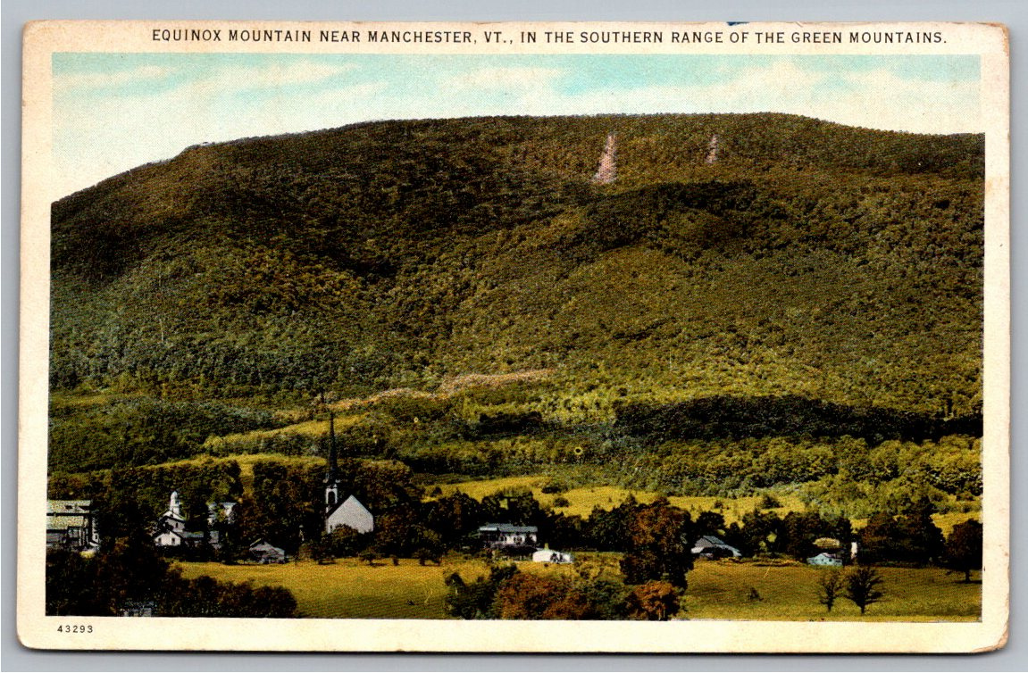 1920s Equinox Mountain Manchester Vermont Green Mountains