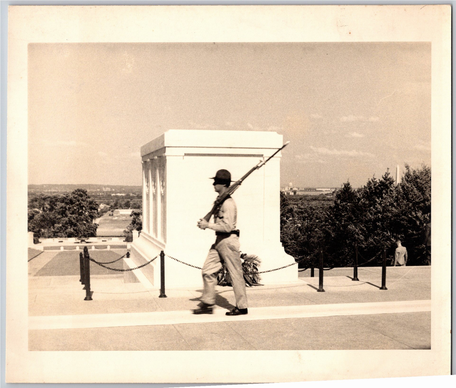 Vintage 1950s Tomb of the Unknown Soldier Black & White Photos
