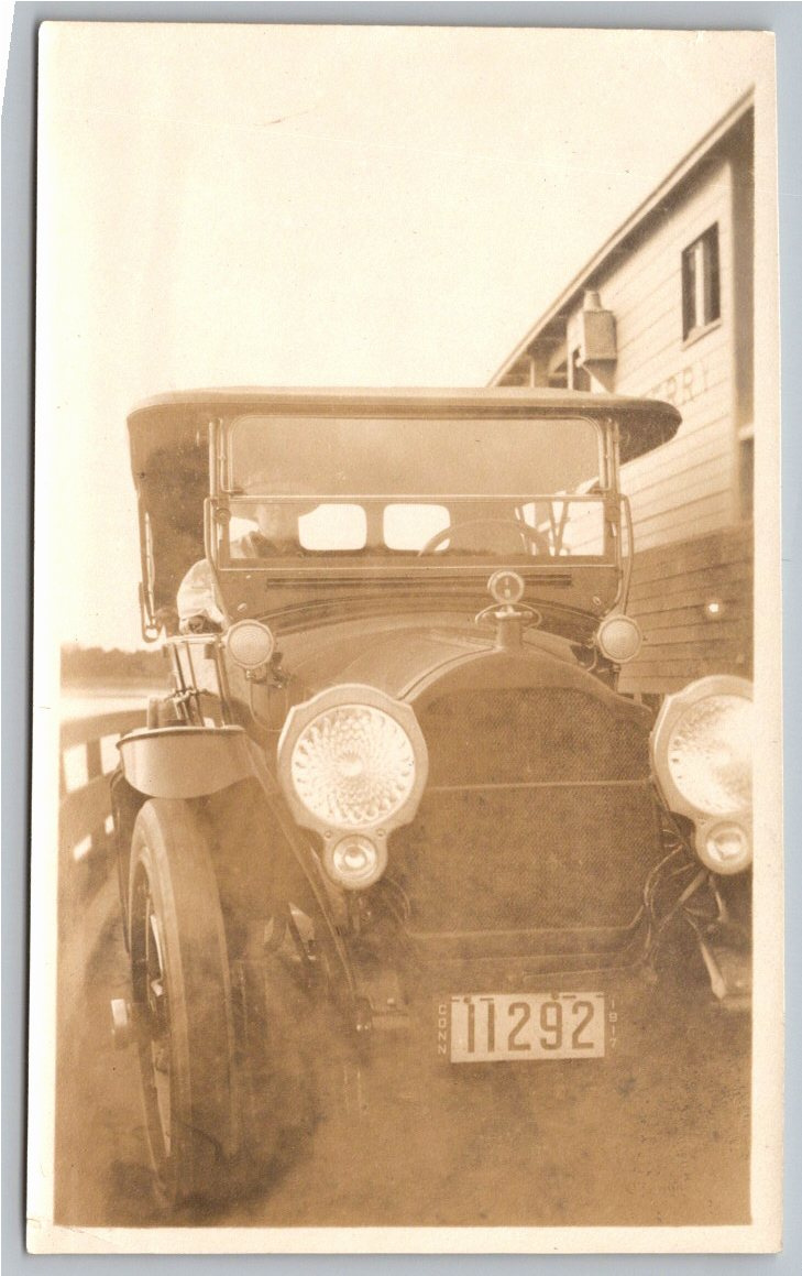 1917 Packard Twin Six Antique Car Photo on Connecticut Ferry
