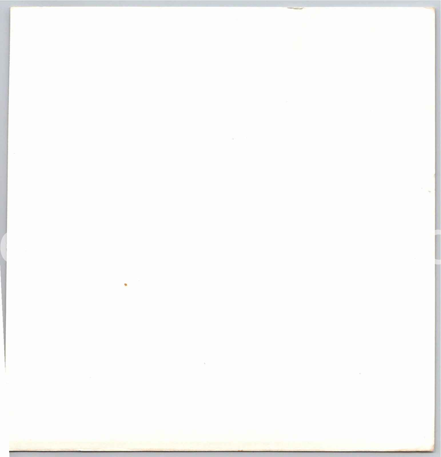 1960s Military Gunship Helicopter Tail & PSP Runway Vintage Photo - Back / Reverse View