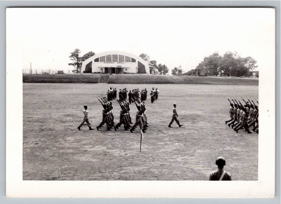 1950s Philippine Military Academy Parade Photo: Jurado Hall