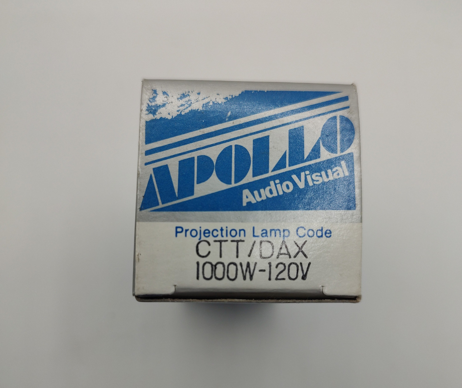 Vintage Apollo CTT/DAX 1000W 120V Projection Lamp Bulb New Old - Angle / View 2