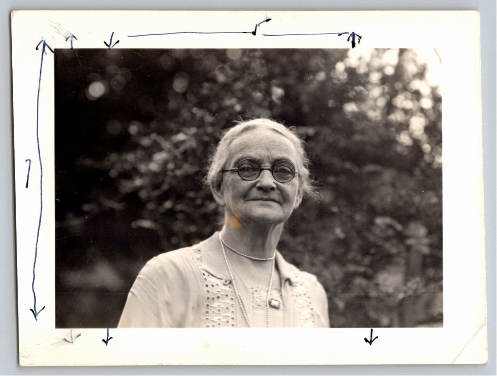 Vintage 1929 Portrait Photo: Margaret McClelland Towner at