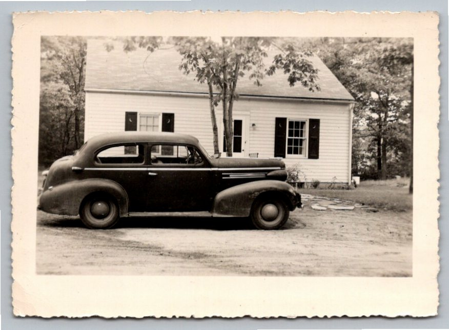 1938 Oldsmobile Coupe Vintage Photo: Springfield, Massachusetts