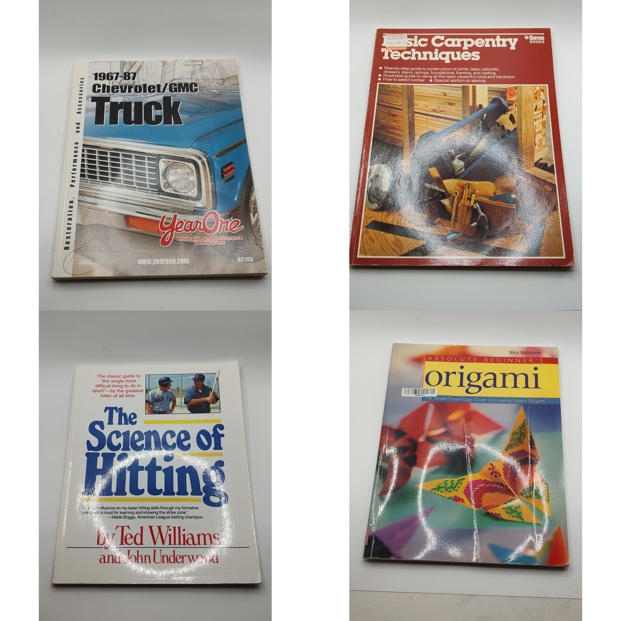 Vintage Antique Classic Book Collection Lot of 4 Hardcovers