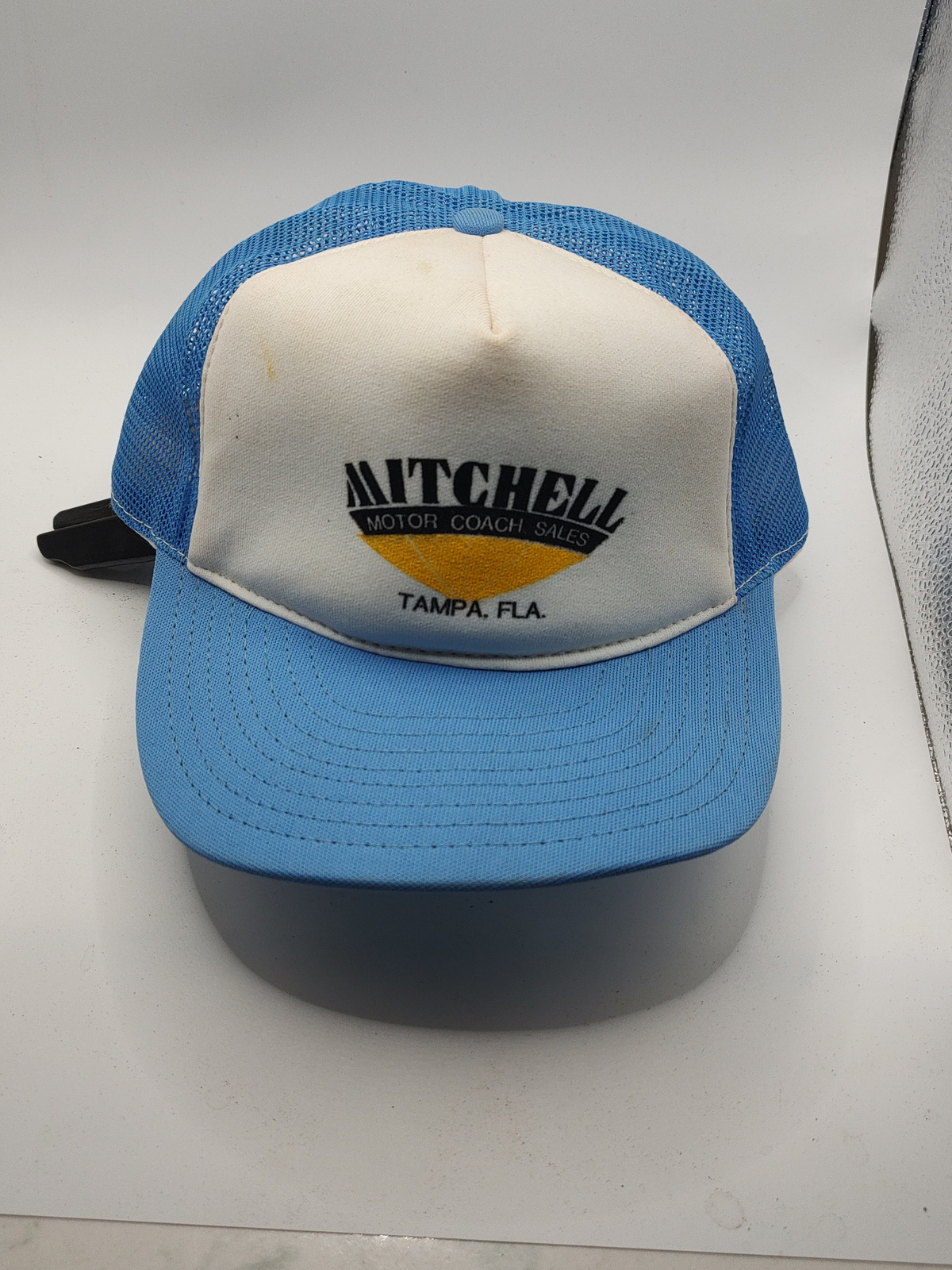 Vintage Mitchell Motor Coach Sales Tampa Florida Trucker Hat