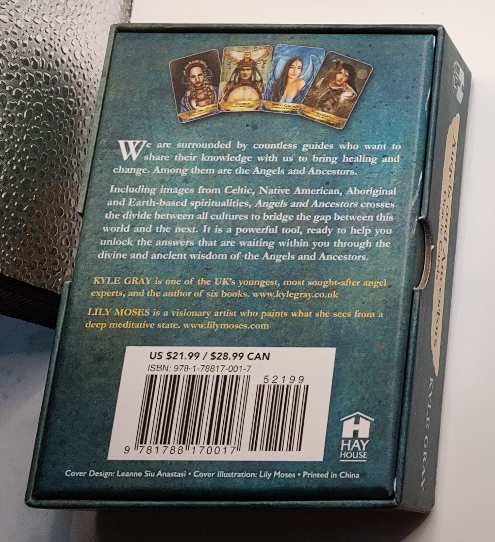 Angels and Ancestors Oracle Deck & Guidebook Set by Kyle Gray - Lot Photo 4
