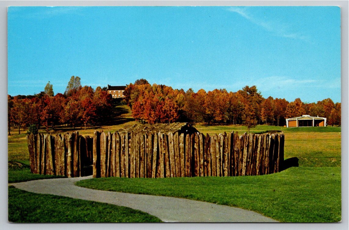 Fort Necessity National Battlefield Vintage Postcard