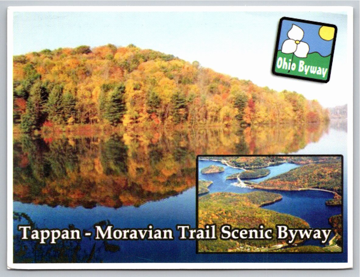 Vintage Tappan Lake & Moravian Trail Scenic Byway Ohio Postcard