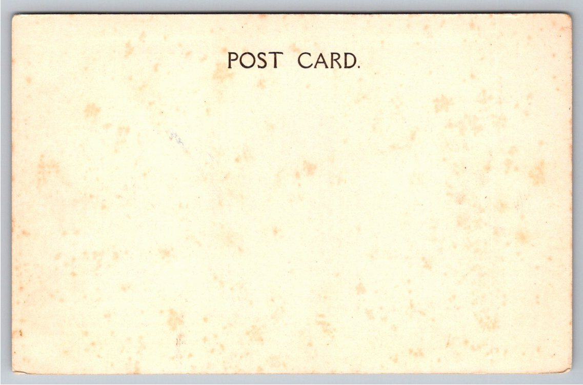 1910s George Washington Coat of Arms Windermere Church Postcard - Back / Reverse View