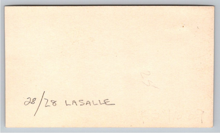 1928 LaSalle Sedan Vintage Photo: Roaring Twenties Couple & Auto - Back / Reverse View