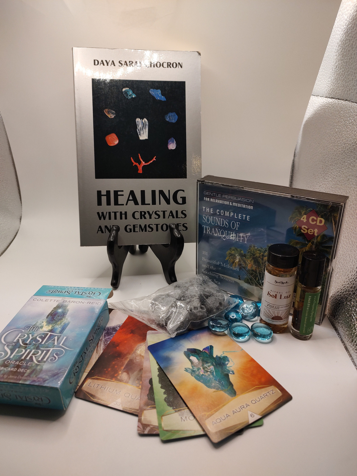 Vintage Metaphysical Ritual Collection: Crystals, Oracle & Oils