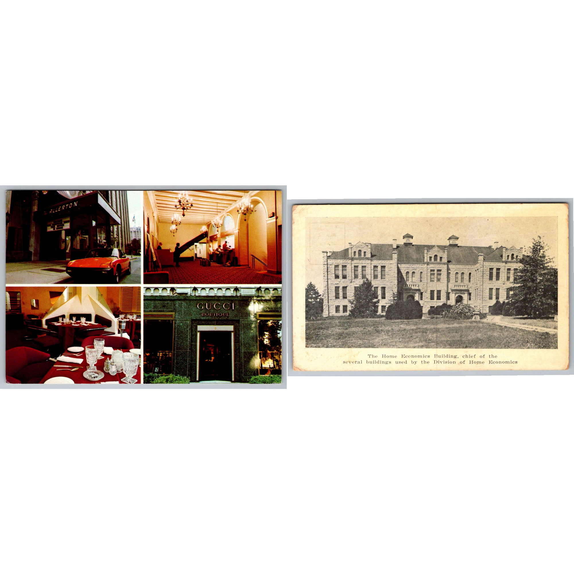 Vintage Oklahoma Postcards: 1910s Tulsa Coliseum & Miami High