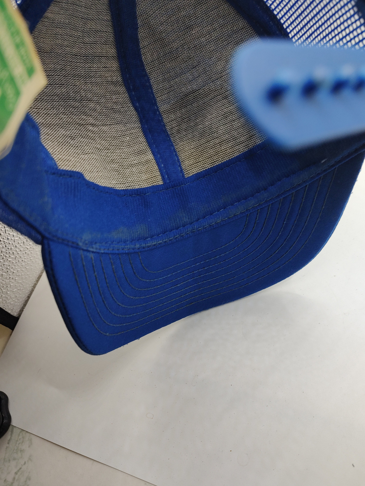 Vintage Cloyes Timing Gear Blue Mesh Trucker Hat USA Snapback - Angle / View 3