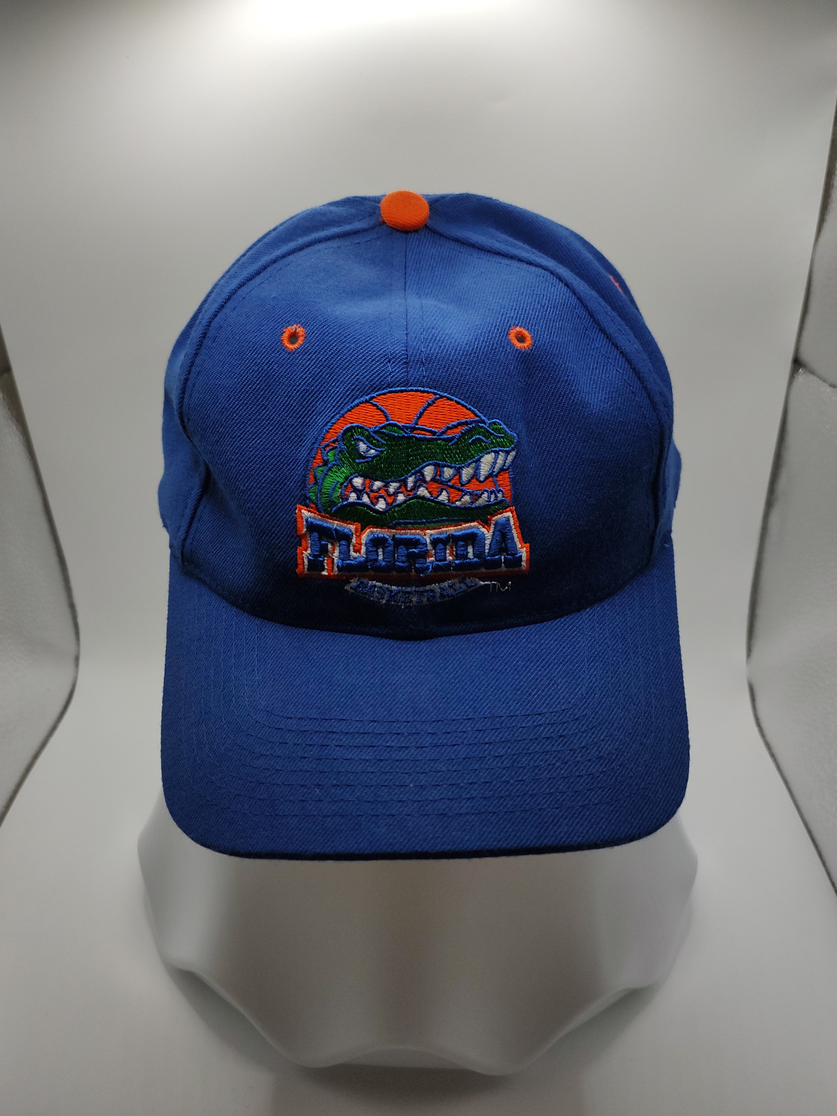 Vintage Florida Gators Basketball Cap: Royal Blue Wool Blend