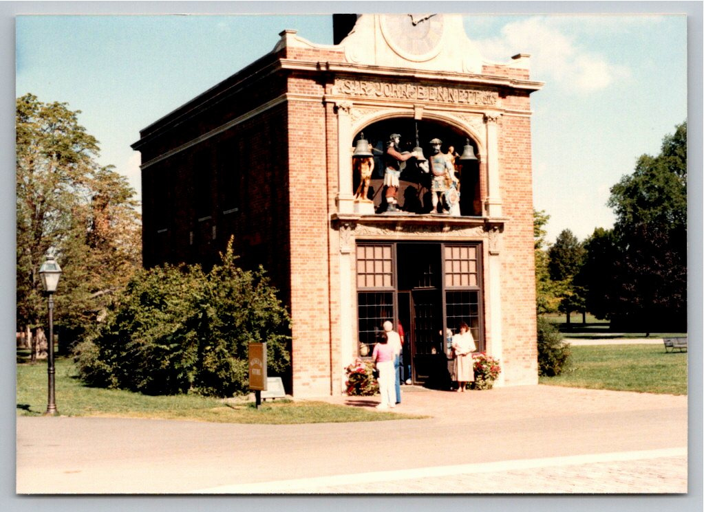 Vintage 1980s Photo: Sir John Bennett Clock Shop Greenfield