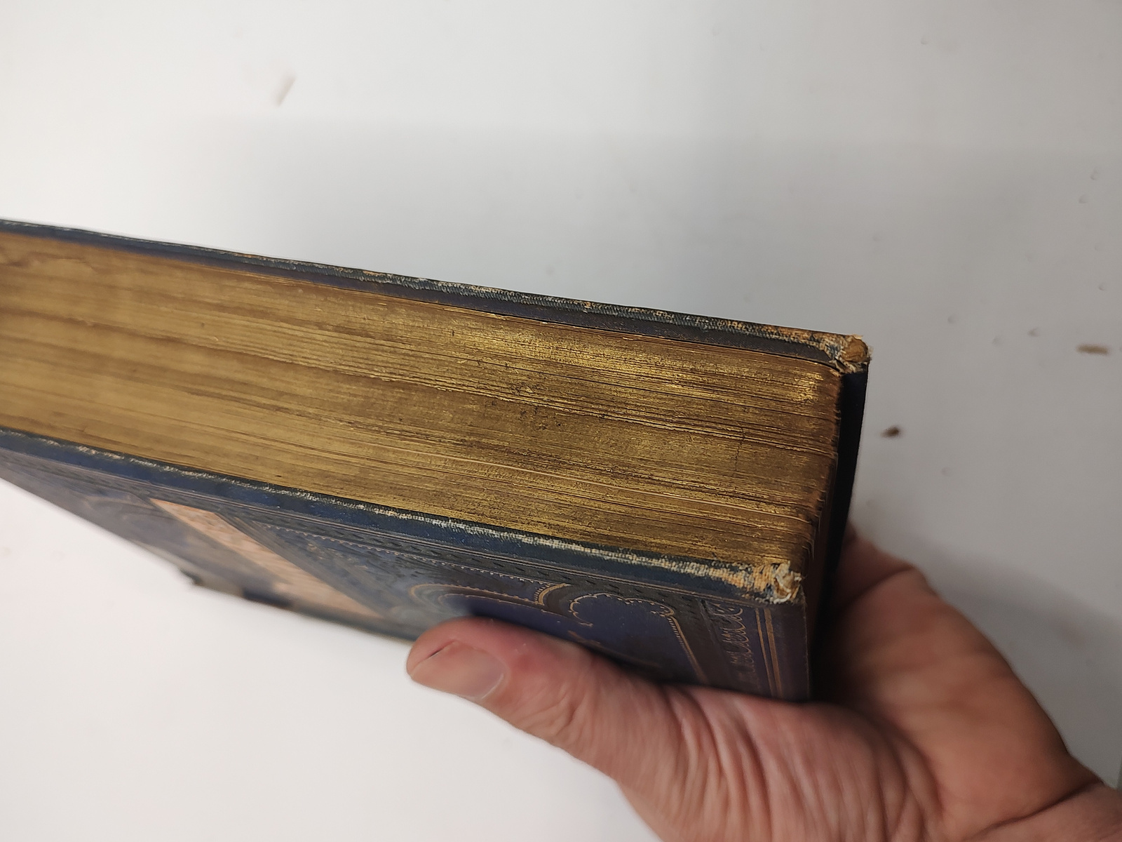 Antique Robert Burns Poetical Works Cassell Petter Galpin Gilt - Lot Photo 8