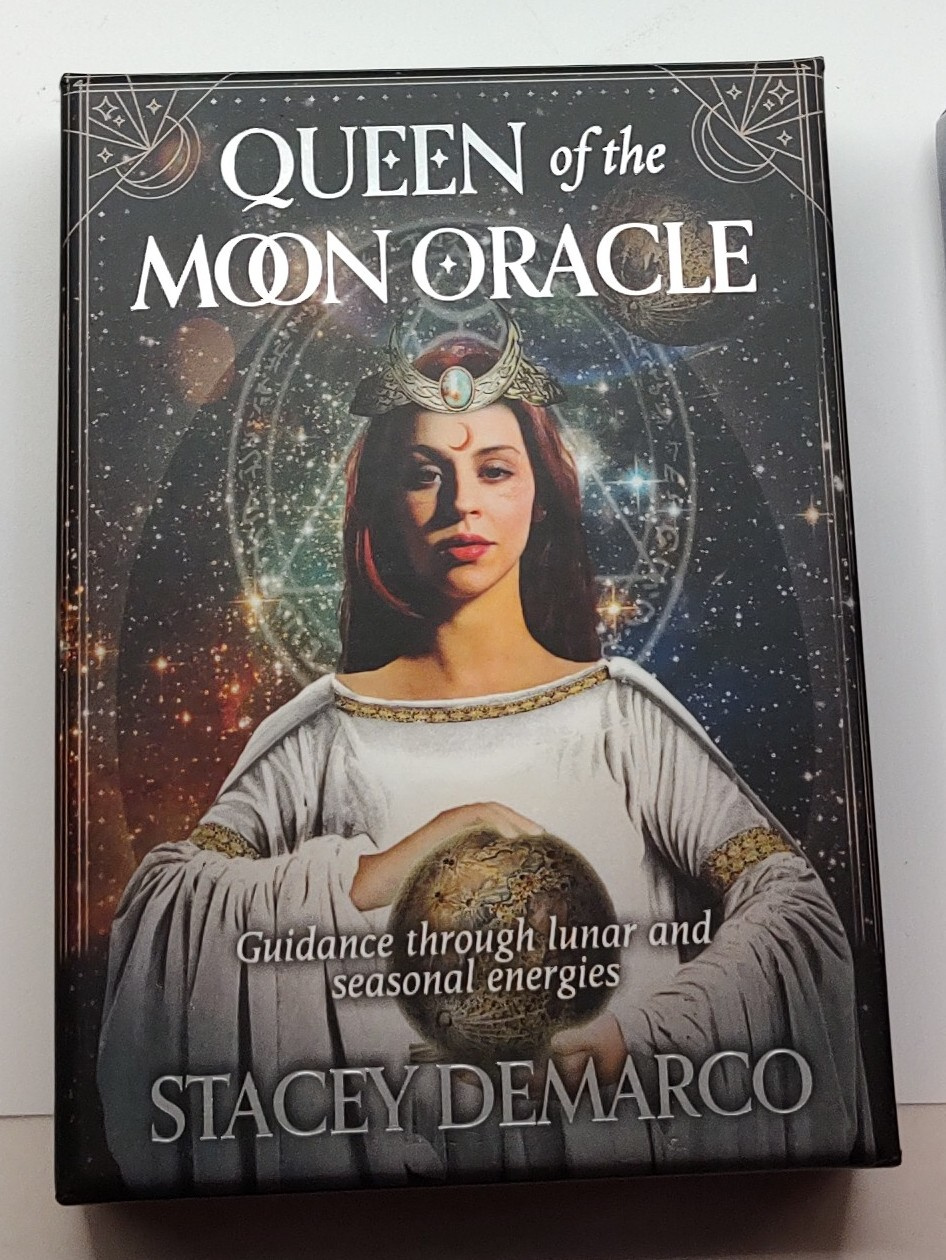 Queen of the Moon Oracle Deck by Stacey DeMarco & Ritual Set