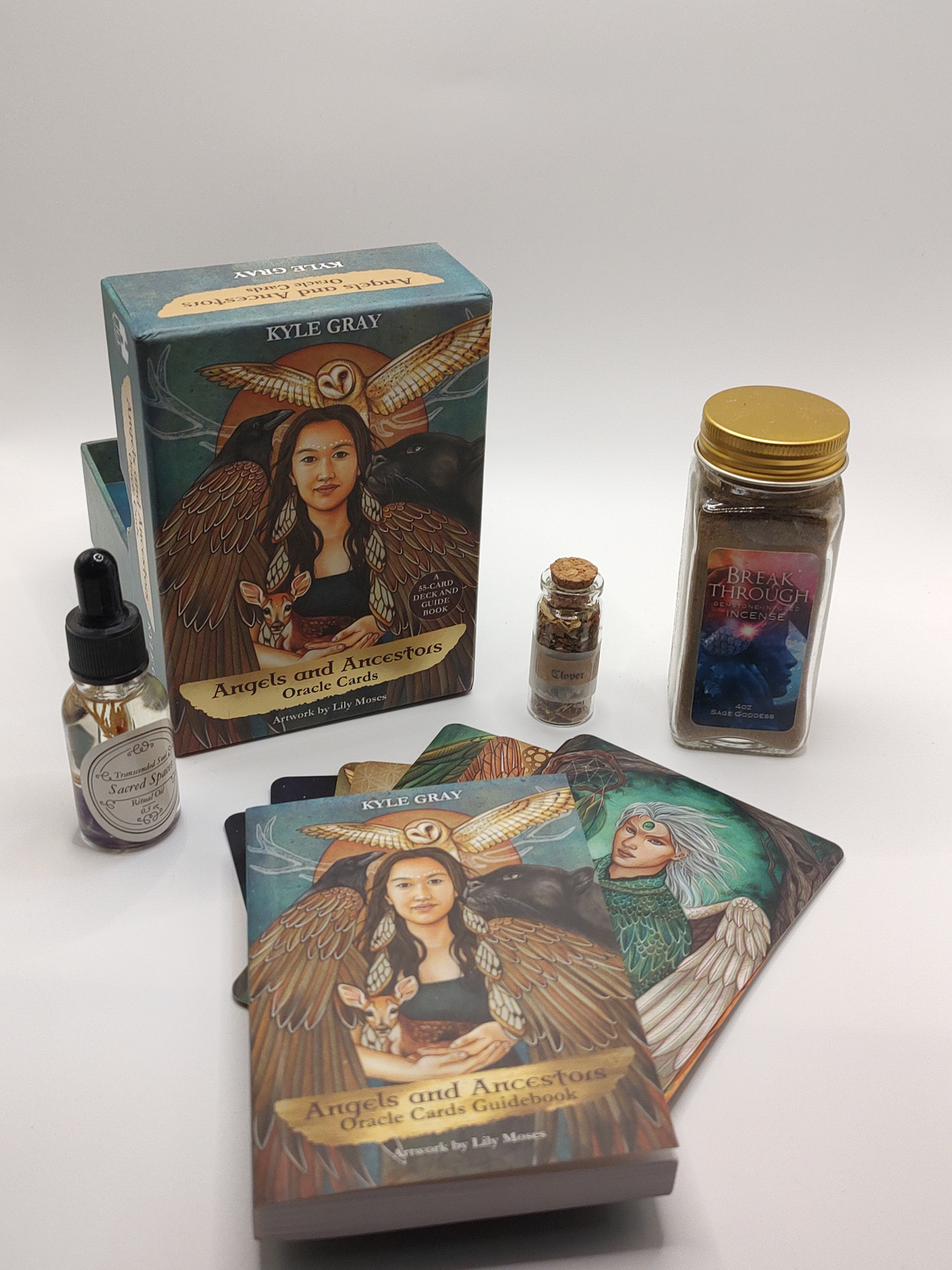 Kyle Gray Angels & Ancestors Oracle Cards & Sage Goddess Ritual