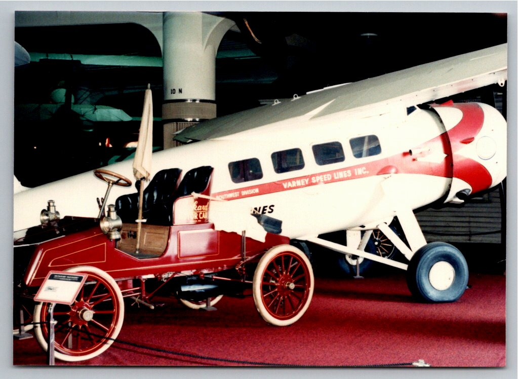 1980s Vintage Photo: Packard Old Pacific & Varney Speed Lines