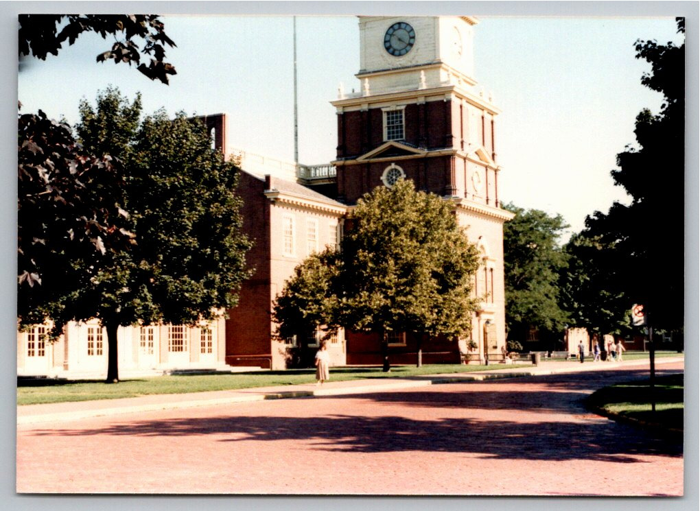 1980s Vintage Color Photo of Henry Ford Museum Independence Hall