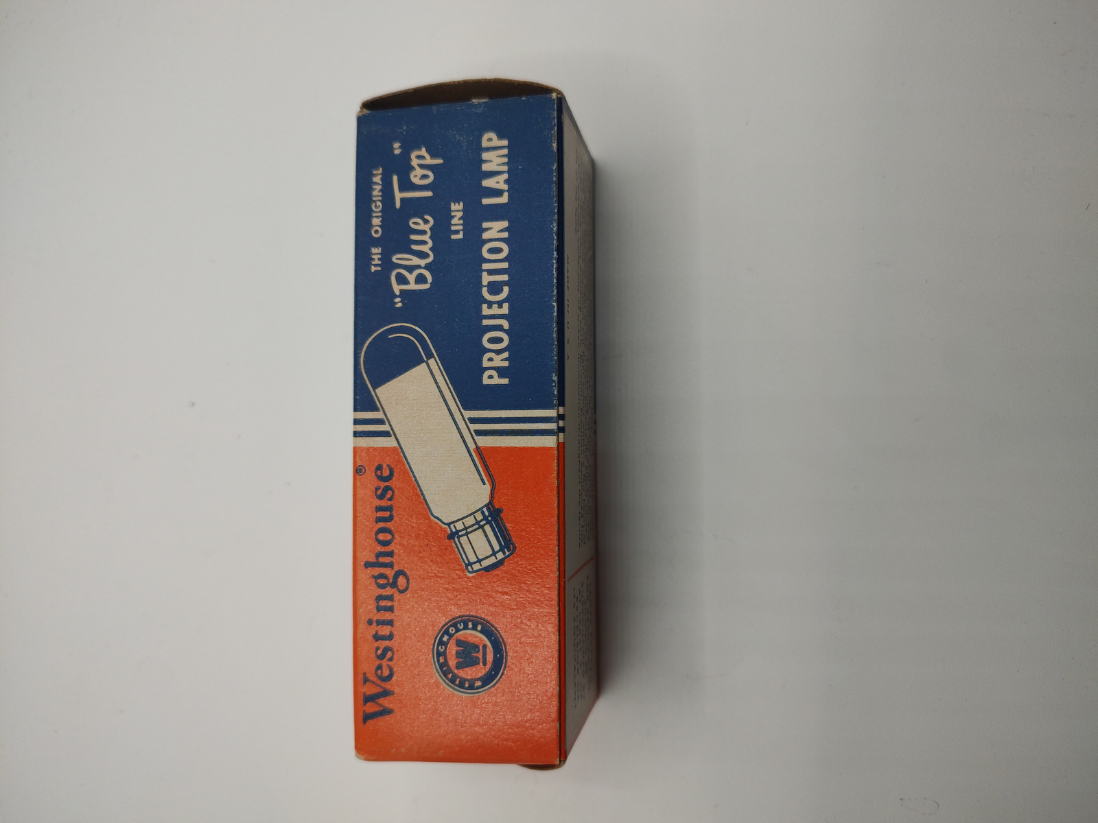 Vintage Westinghouse Blue Top CEW-CFC 150W Projection Lamp Box
