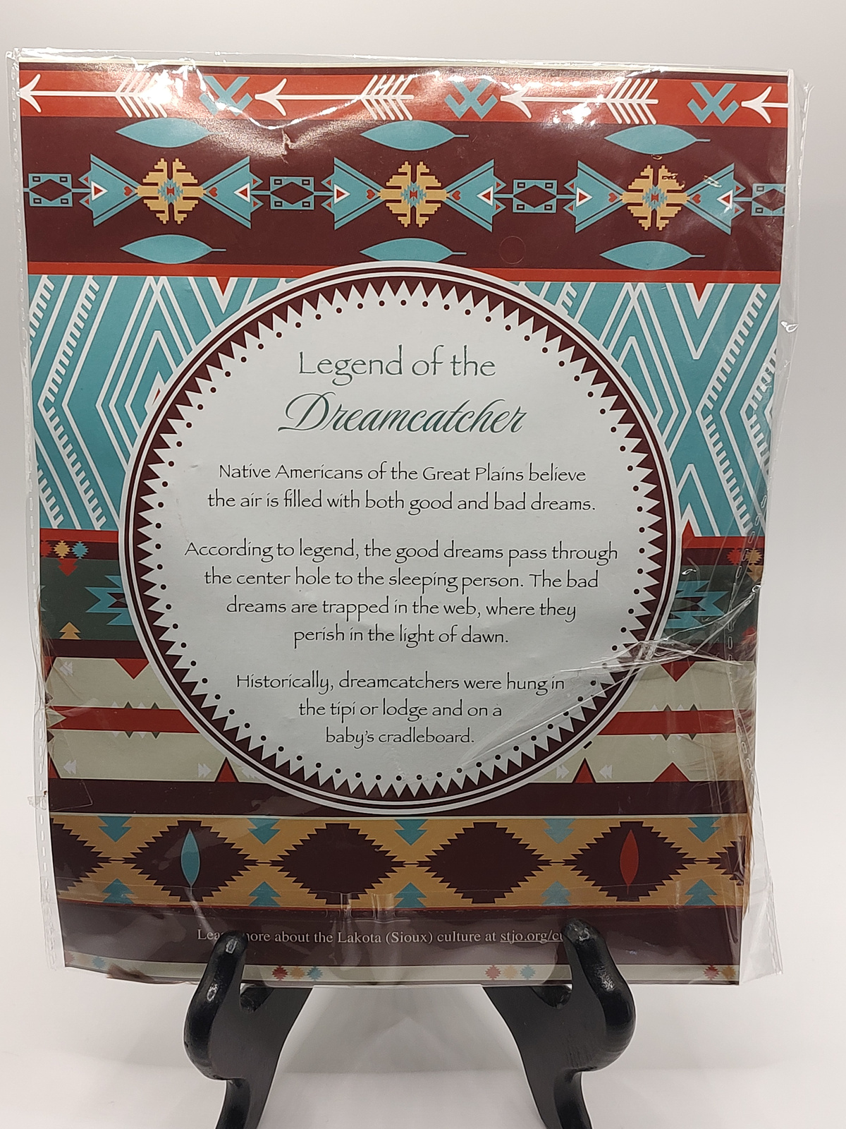 Lakota Sioux Legend of the Dreamcatcher: St. Josephs Indian - Lot Photo 4