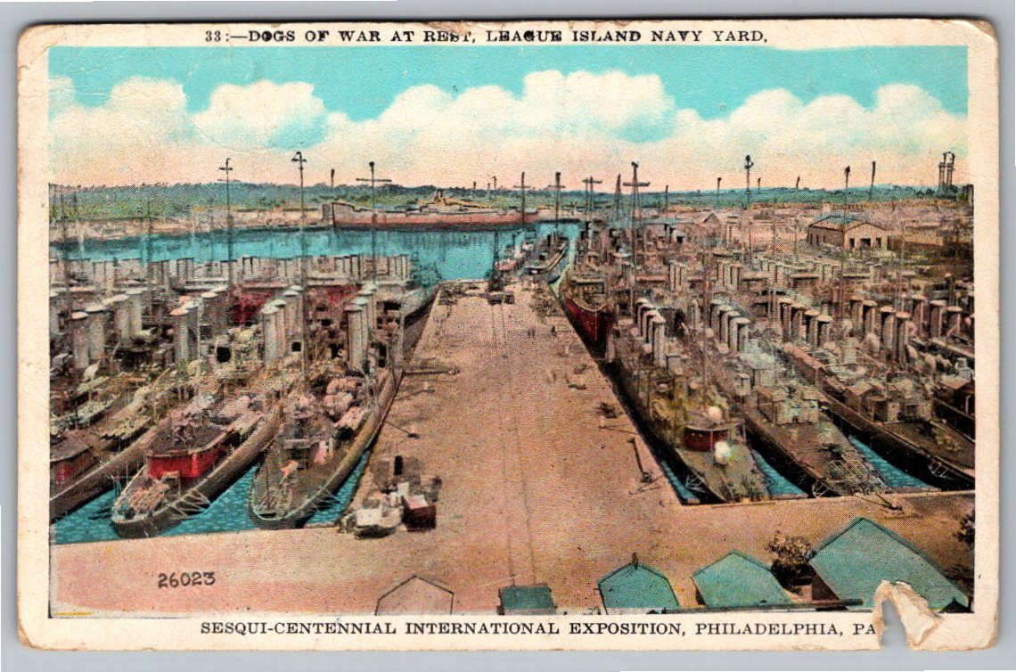 1926 Sesqui-Centennial Philadelphia League Island Navy Yard