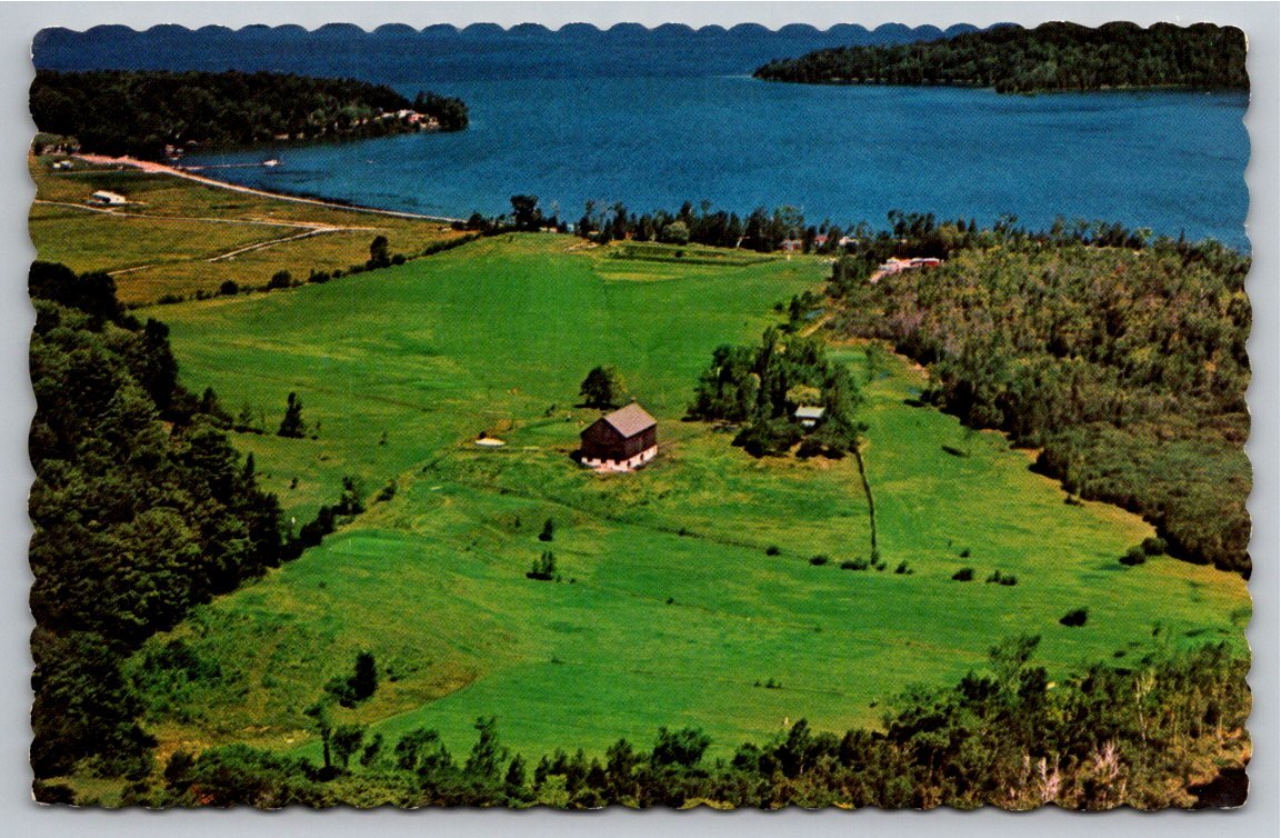 Vintage Postcard: Brookwood Brae Golf Course, Manitoulin Island