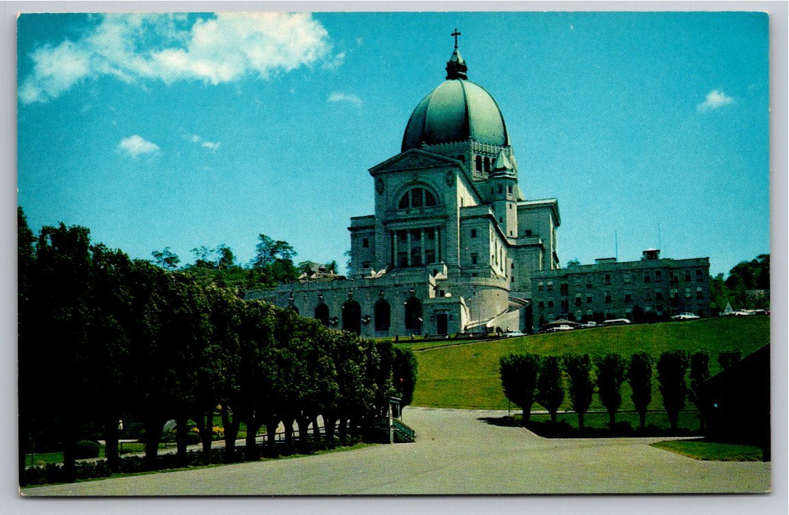 Vintage St. Joseph Oratory Montreal Quebec Lusterchrome Postcard