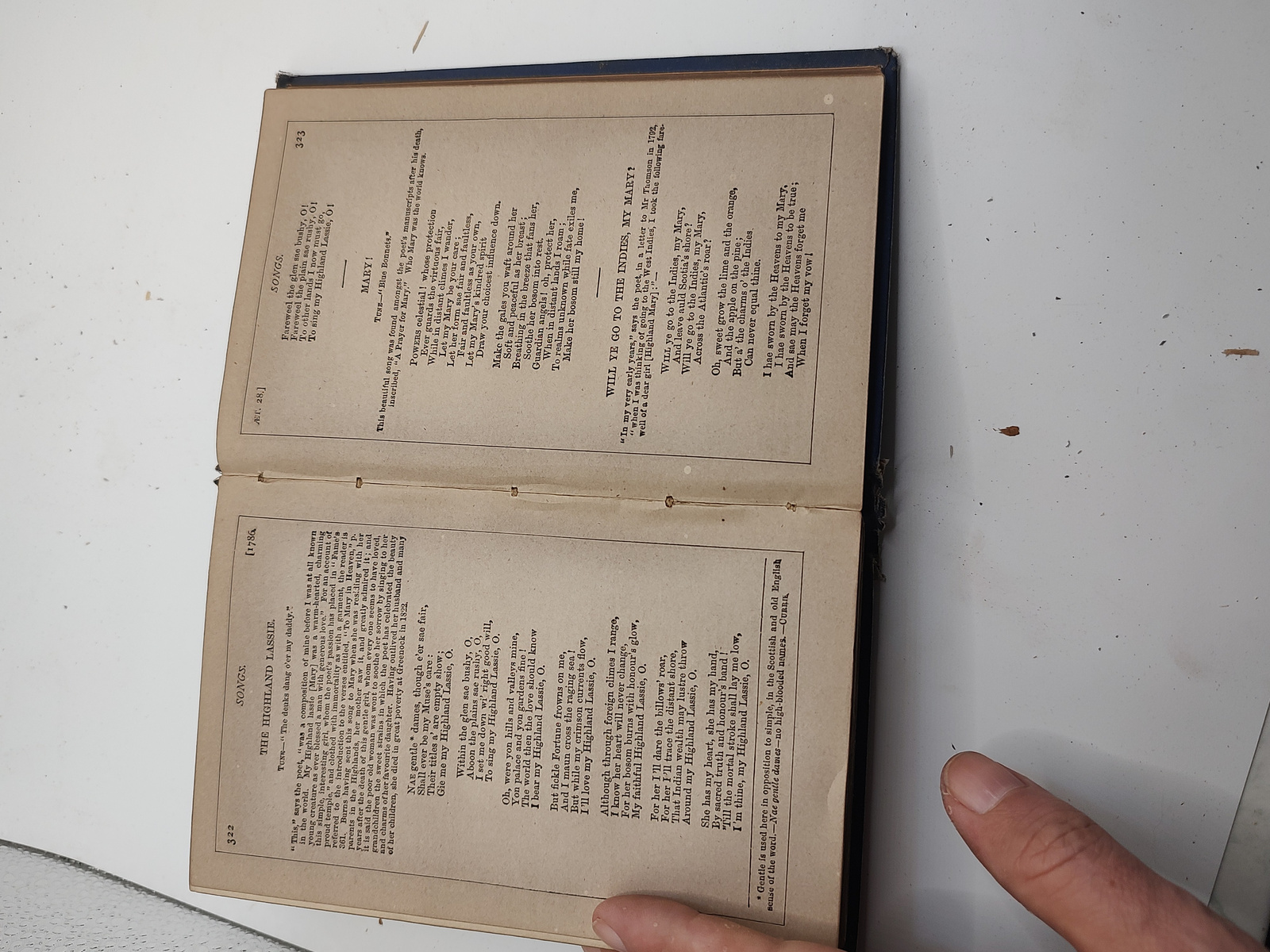 Antique Robert Burns Poetical Works Cassell Petter Galpin Gilt - Lot Photo 6