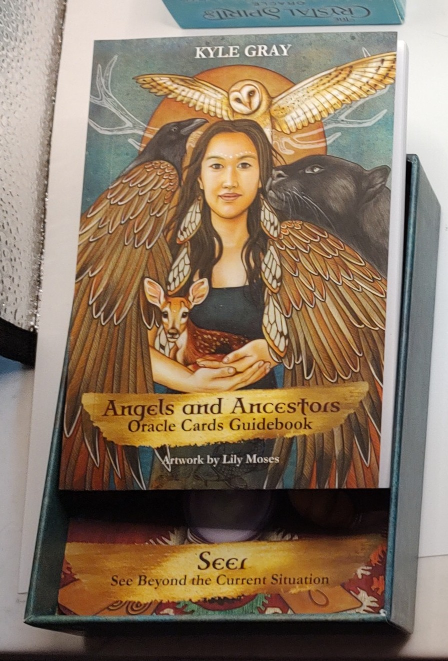 Angels and Ancestors Oracle Deck & Guidebook Set by Kyle Gray - Lot Photo 5