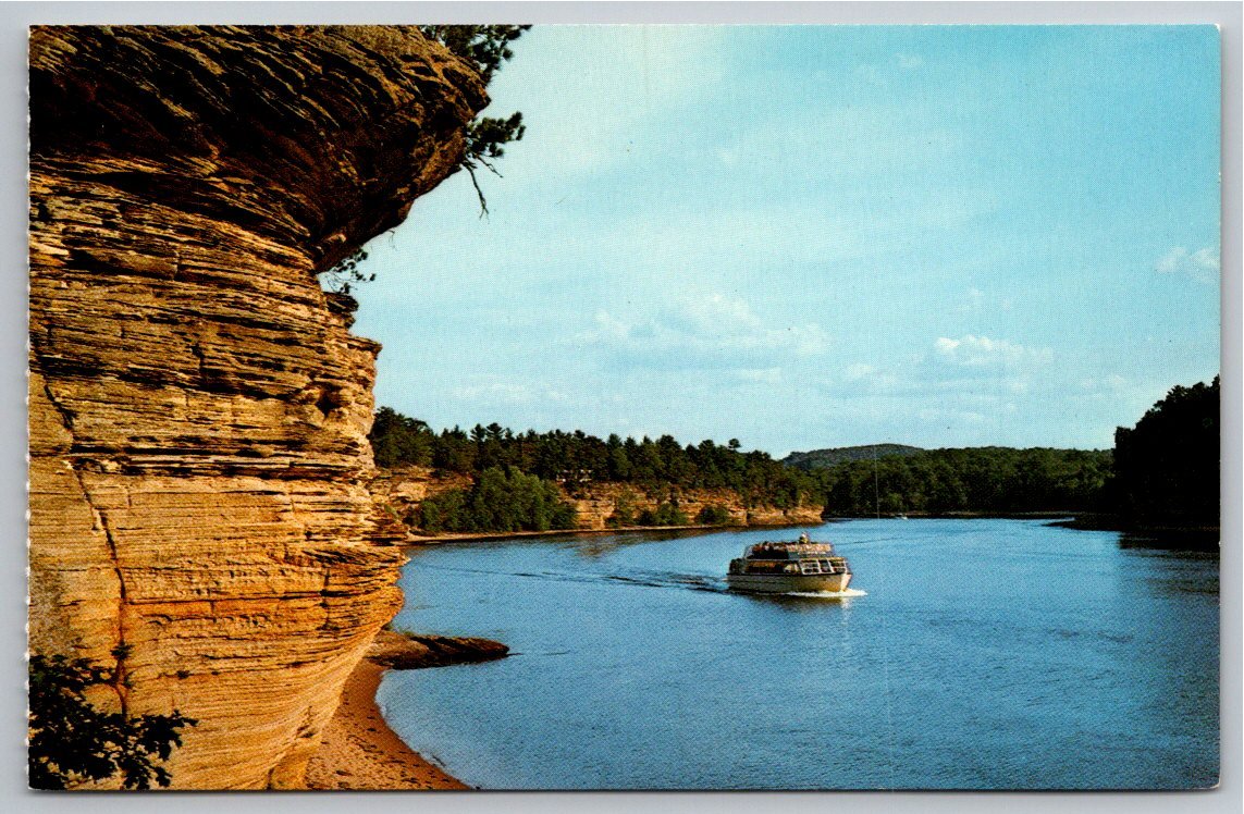 Golden Riverbank Lower Dells Wisconsin River H. H. Bennett