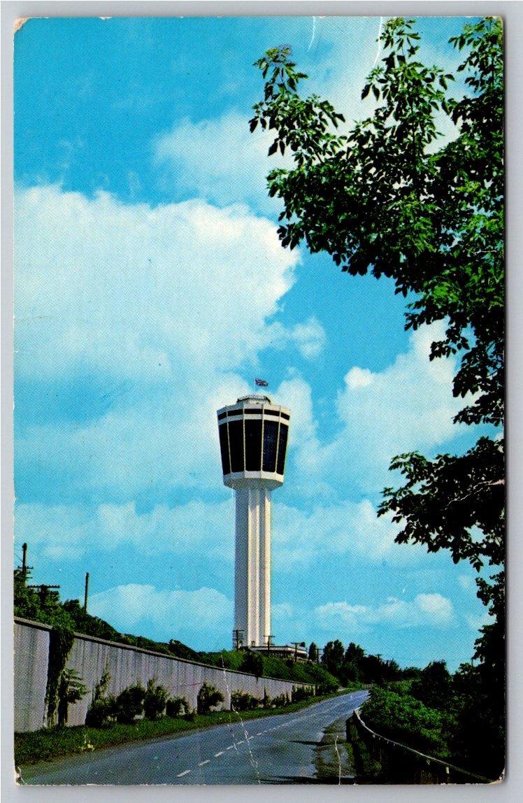 Vintage Seagram's Tower Postcard: Niagara Falls Landmark History