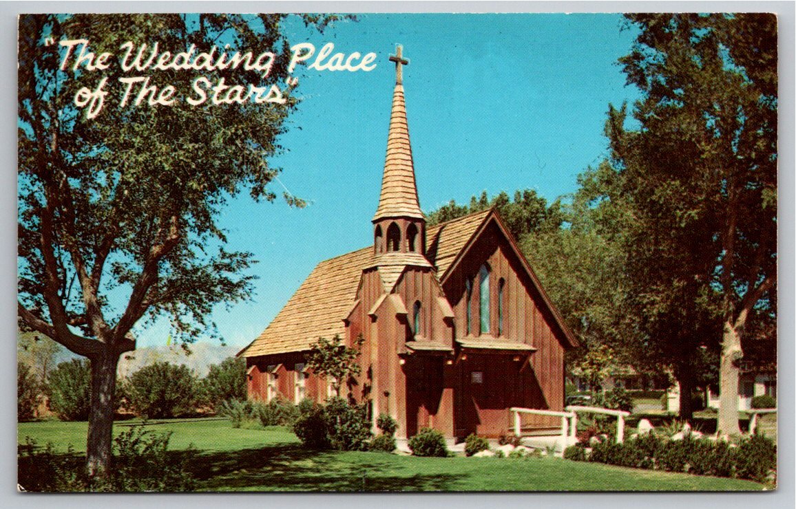 Vintage Postcard: The Little Church of the West in Las Vegas