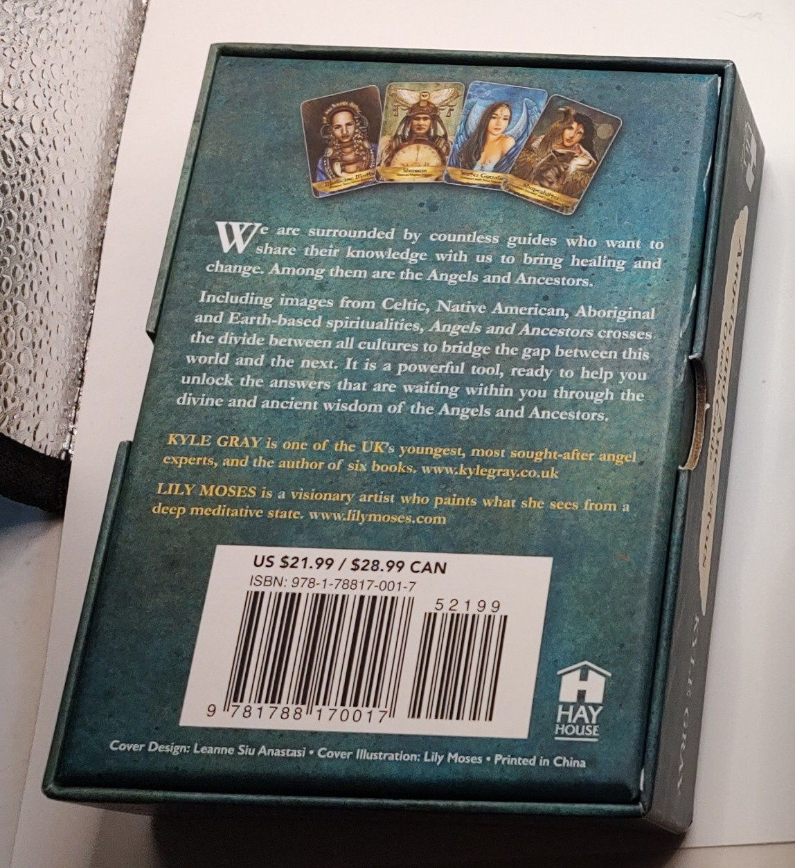 Angels and Ancestors Oracle Deck & Guidebook Set by Kyle Gray - Lot Photo 2