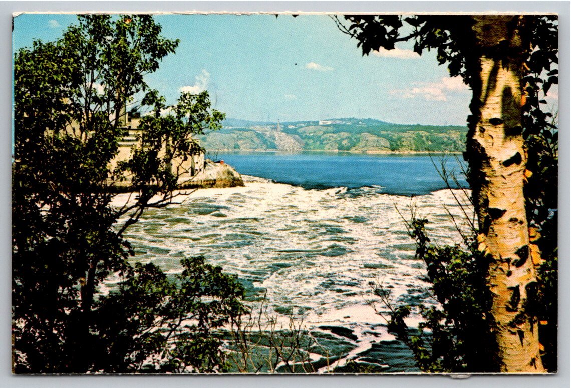Vintage Saint John, New Brunswick Postcard: Reversing Falls