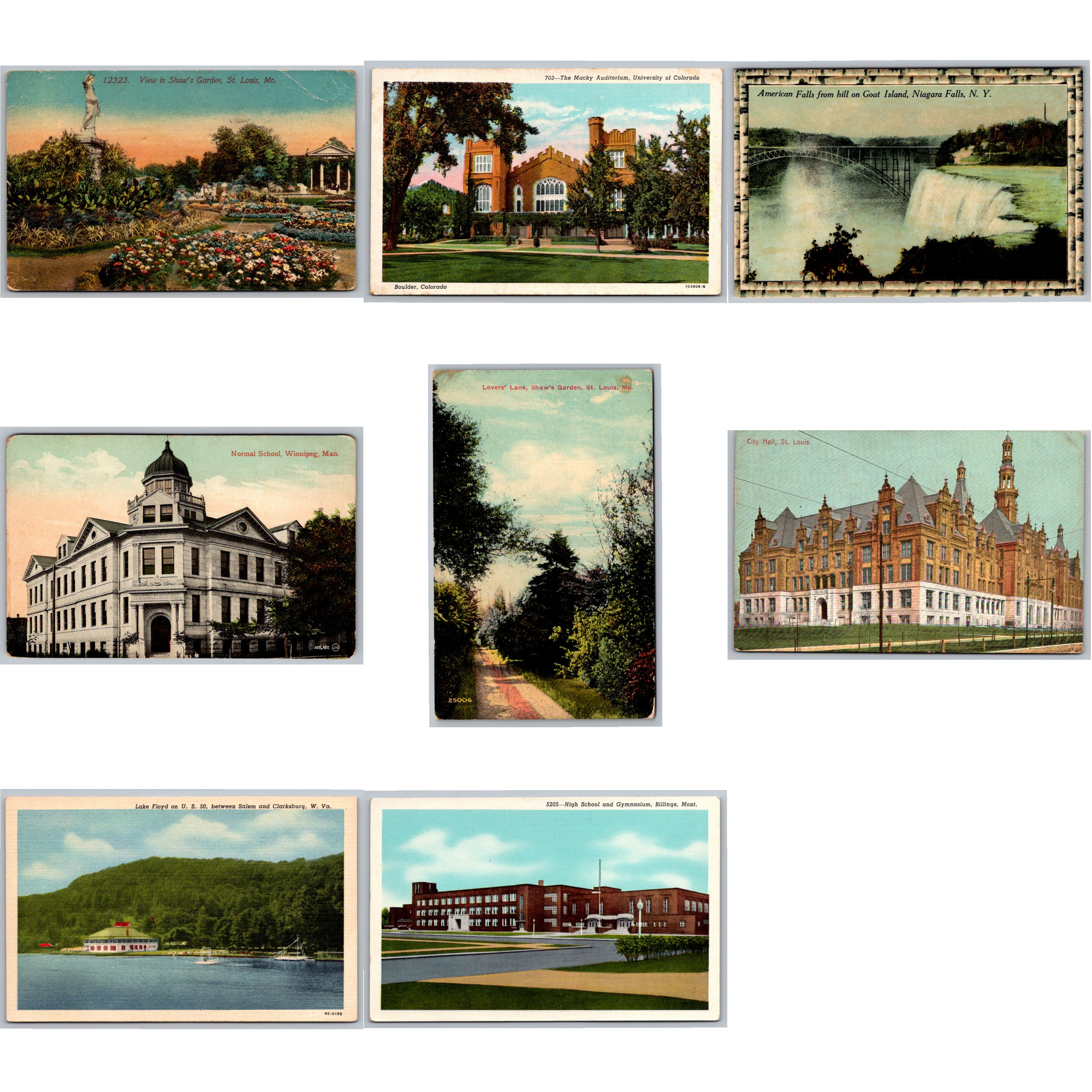 Antique Paper Ephemera: Collection of 8 Early 20th-Century