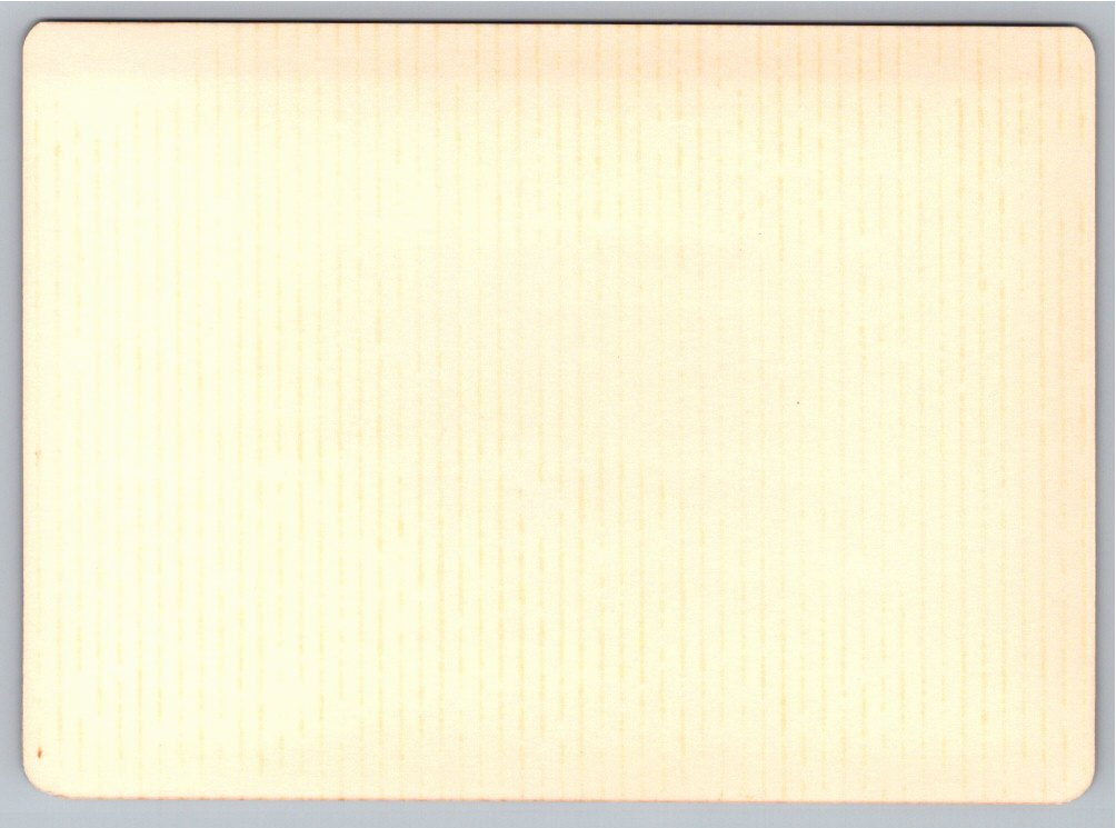Vintage 1970s Narrow Gauge Train Ride & Log Cabin Color Photo - Back / Reverse View