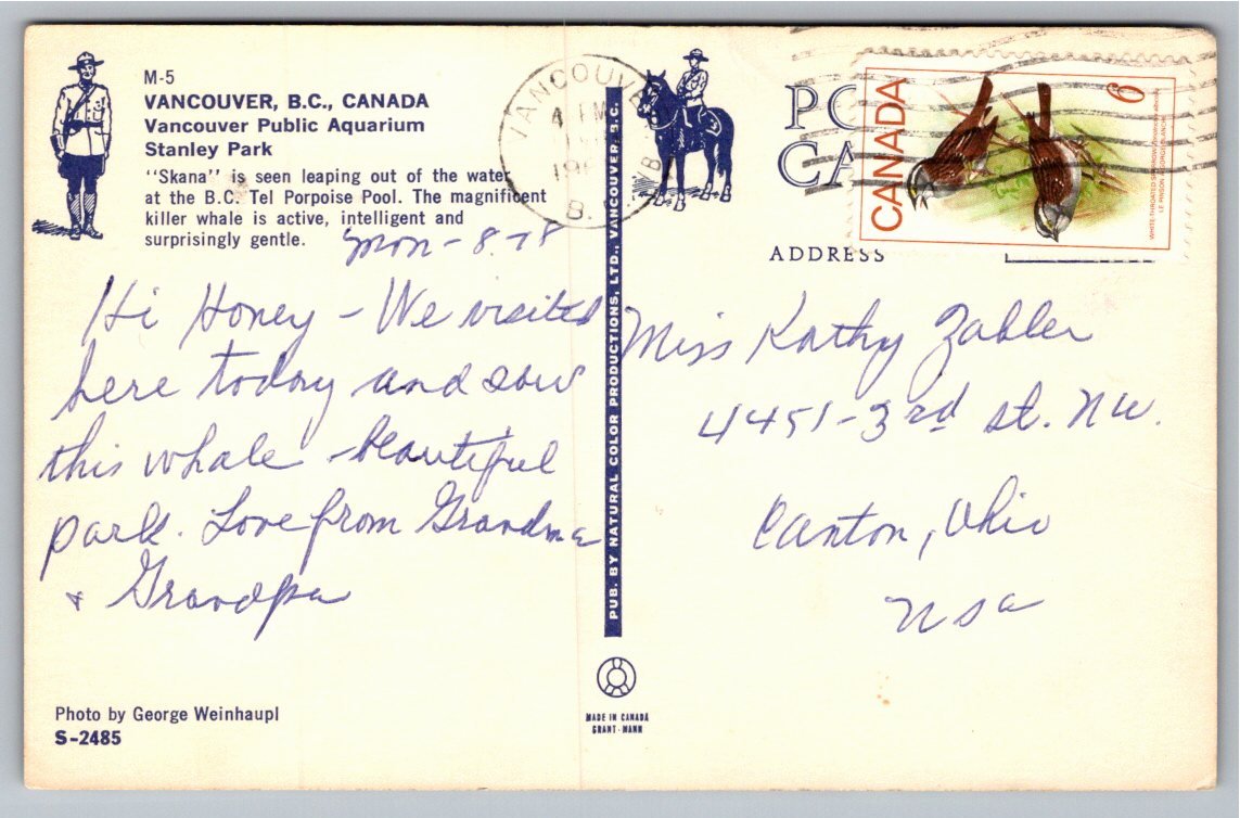 Vintage Hotel Vancouver Postcard B.C. Coast Publishing K-226 - Lot Photo 3