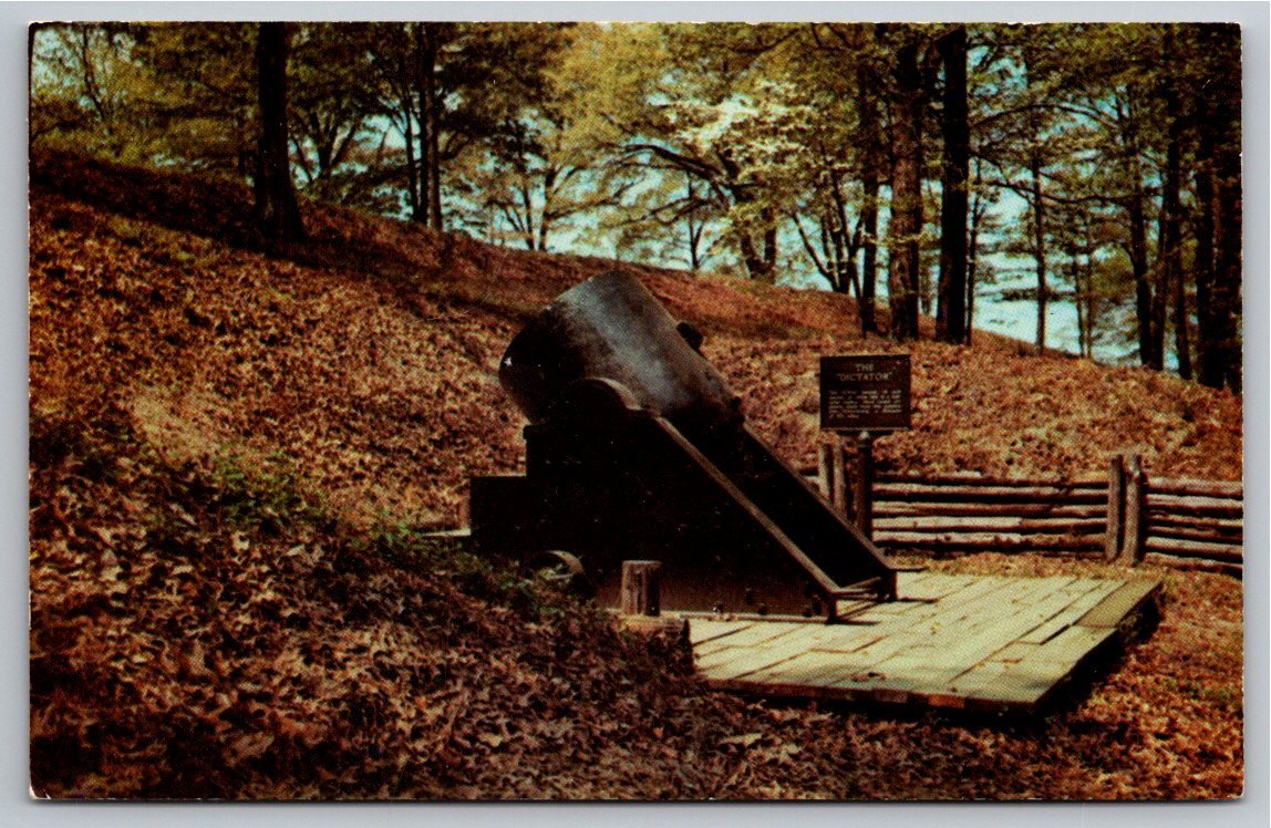 Vintage Petersburg National Military Park Dictator Mortar