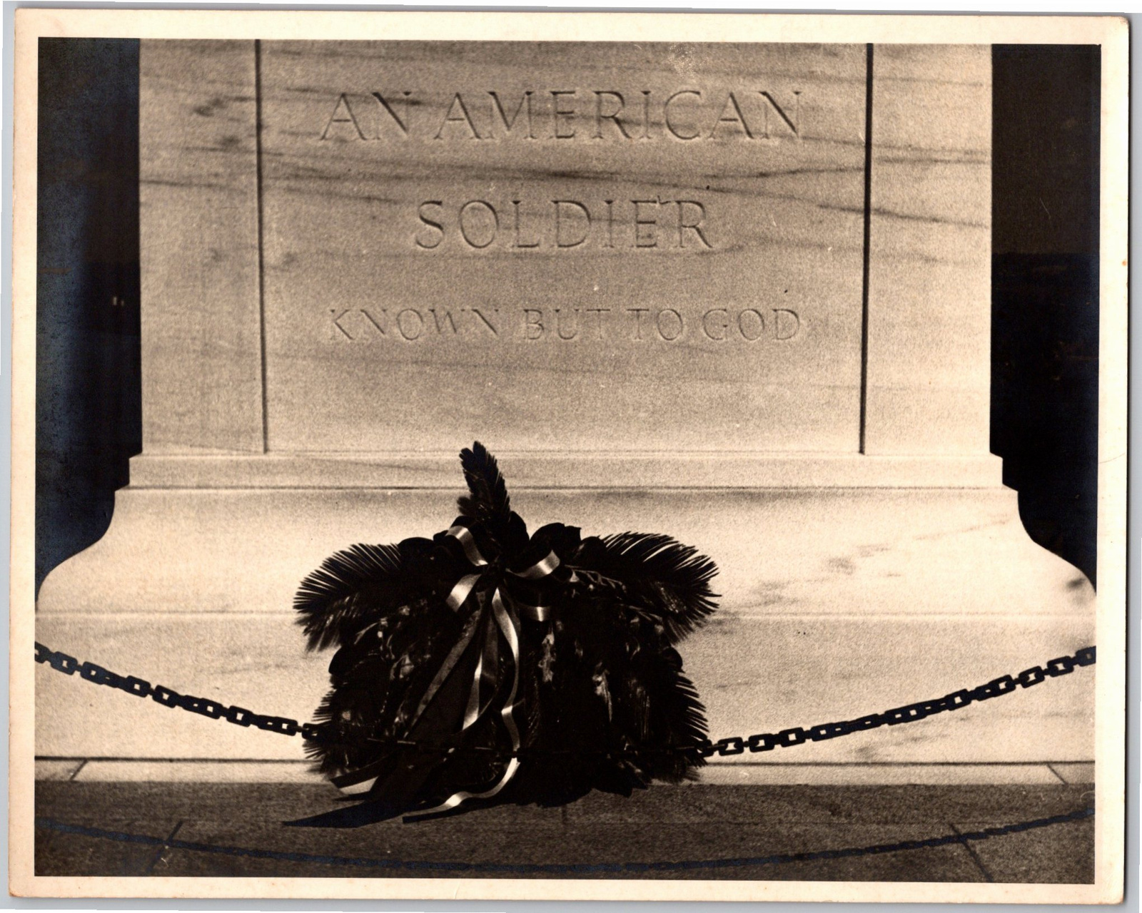 Vintage 1950s Arlington Tomb of the Unknown Soldier Guard - Angle / View 2