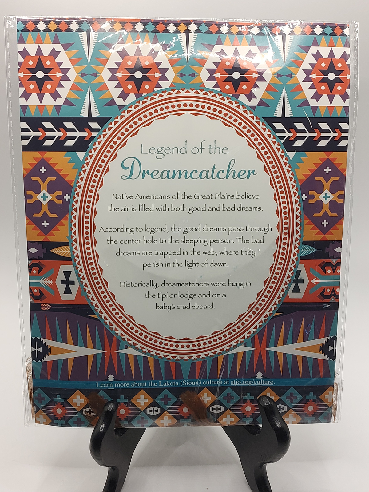 Lakota Sioux Legend of the Dreamcatcher: St. Josephs Indian - Lot Photo 6