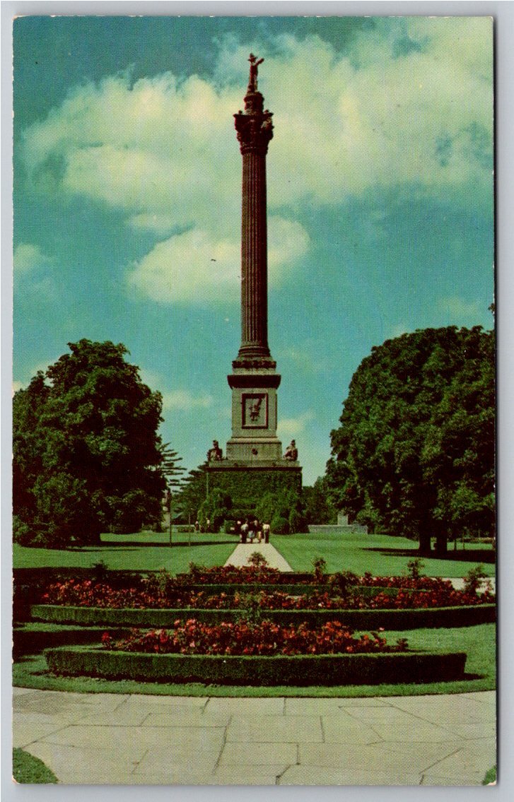 General Brock's Monument, Queenston Heights Park Vintage Postcard