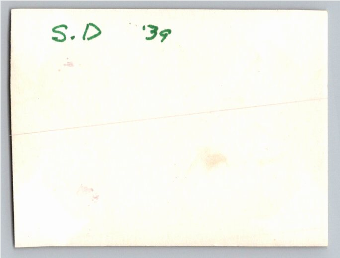 Vintage 1939 South Dakota Farm Snapshot: Rural Barnyard Life - Back / Reverse View