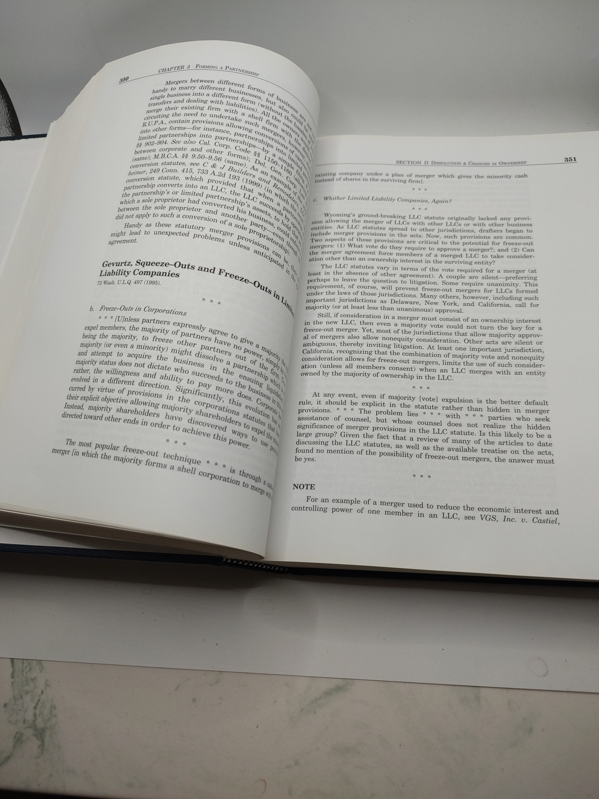 Business Planning 4th Edition Law Textbook by Franklin Gevurtz - Angle / View 2