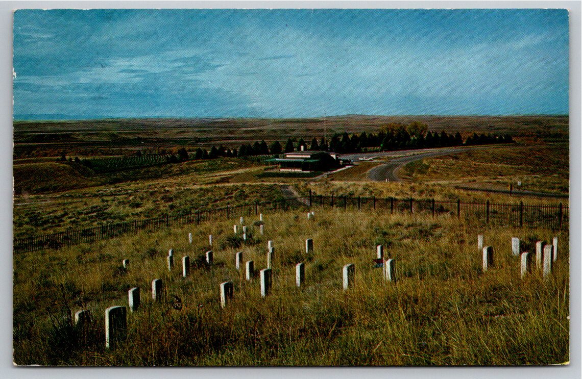 Custer Battlefield & National Cemetery Montana Vintage 1960s