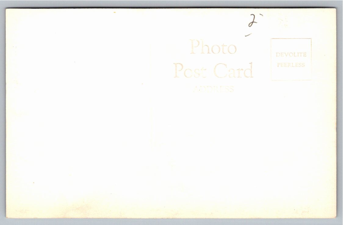 Vintage 1950s Art-Ray RPPC: Morning on Crater Lake Oregon - Back / Reverse View